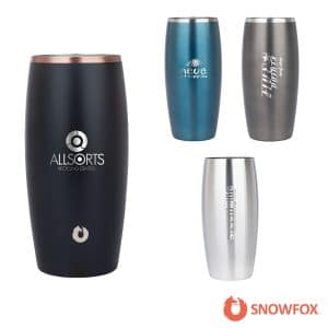 Custom Snowfox 18 oz. Vacuum Insulated Beer Tumbler