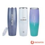 Custom Snowfox 24 oz. Shimmer Finish Vacuum Insulated Beer Tumbler