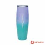 Custom Snowfox 24 oz. Shimmer Finish Vacuum Insulated Beer Tumbler - 3