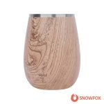 Custom Snowfox 12 oz. Vacuum Insulated Grand Pinot Wine Glass - 3