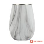 Custom Snowfox 8 oz. Vacuum Insulated Sauvignon Blanc Wine Glass - 1